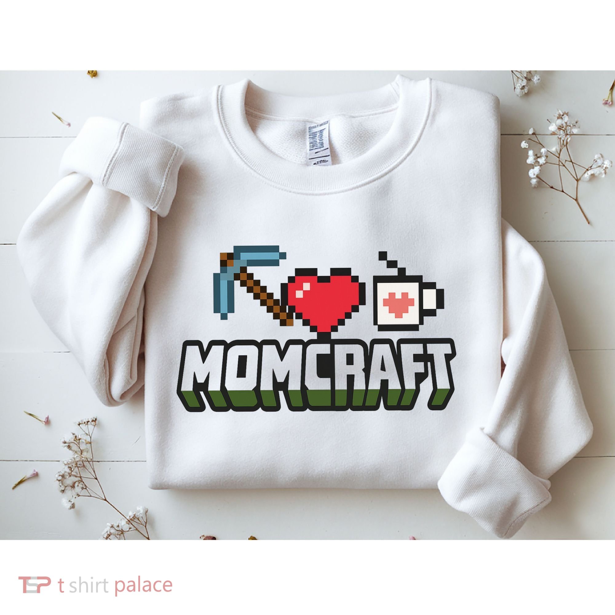Momcraft Gamer Funny Mother's Day Gift Sweatshirt