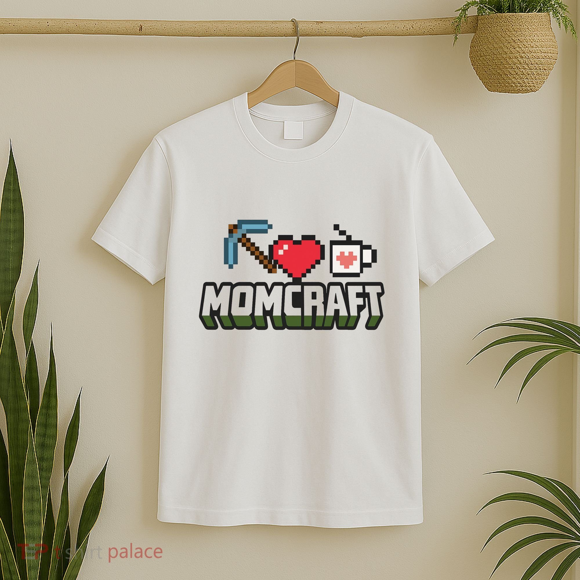 Momcraft Gamer Funny Mother's Day Gift T-Shirt