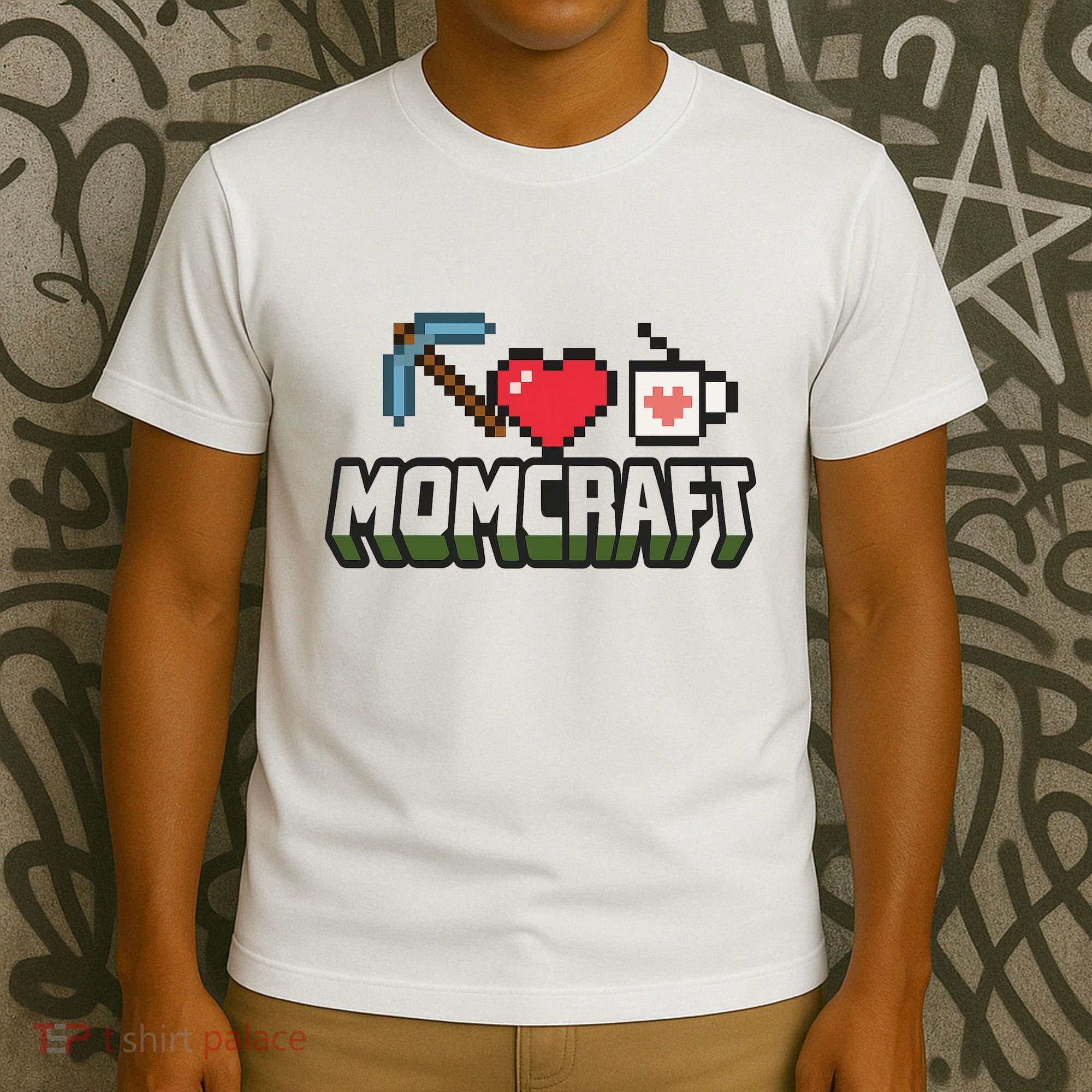 Momcraft Gamer Funny Mother's Day Gift T-Shirt