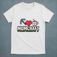 Momcraft Gamer Funny Mother's Day Gift T-Shirt thumb 5