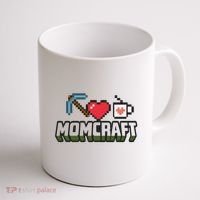 Momcraft Gamer Funny Mother's Day Gift Coffee Mug thumb 1