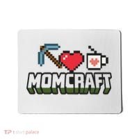 Momcraft Gamer Funny Mother's Day Gift Mousepad thumb 0