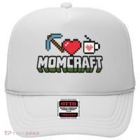 Momcraft Gamer Funny Mother's Day Gift Hat thumb 0