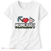 Momcraft Gamer Funny Mother's Day Gift Women's T-Shirt thumb 0