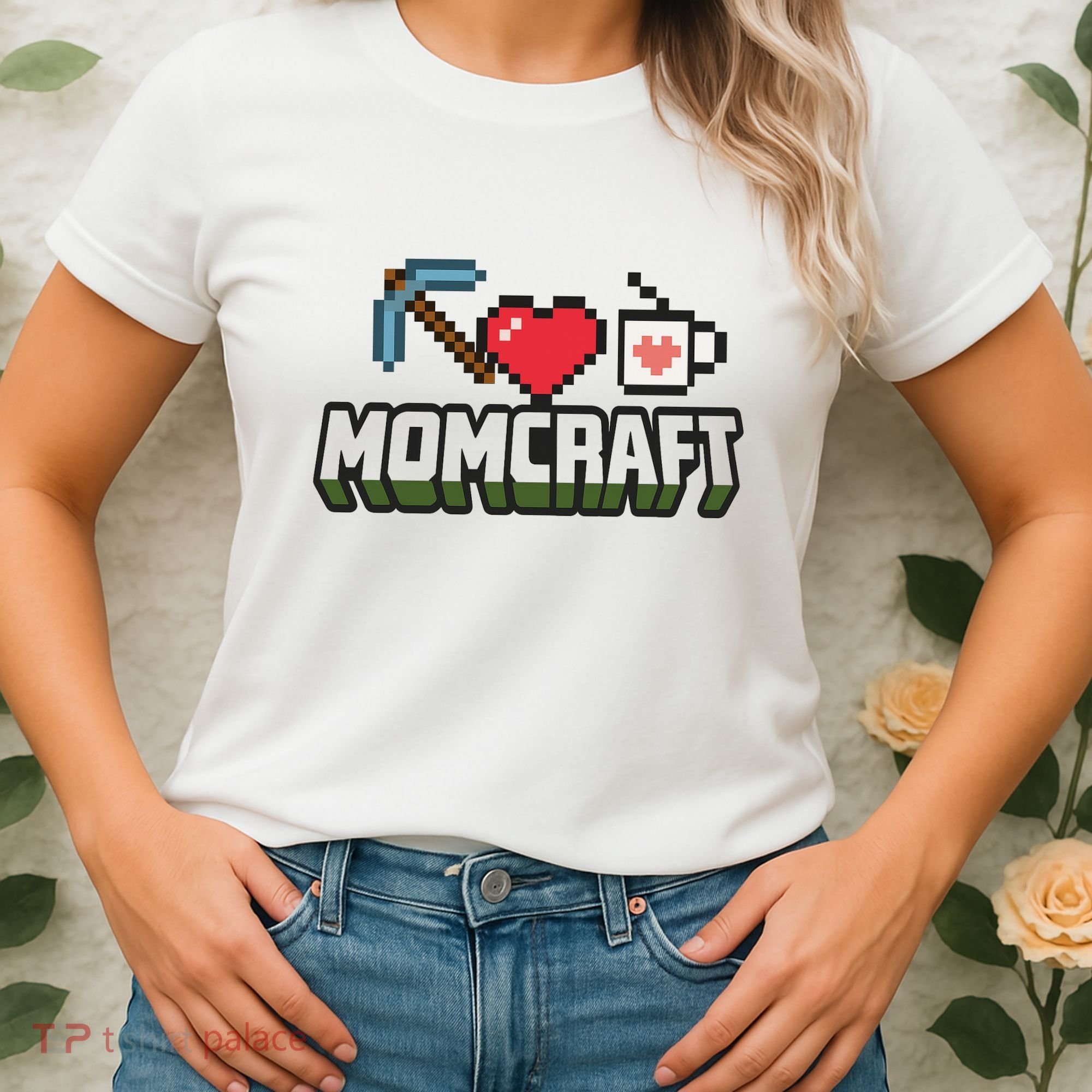 Momcraft Gamer Funny Mother's Day Gift Women's T-Shirt