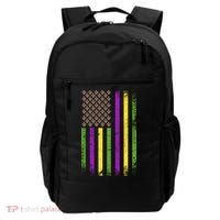Mardi Gras Festive USA Flag Backpack thumb 0