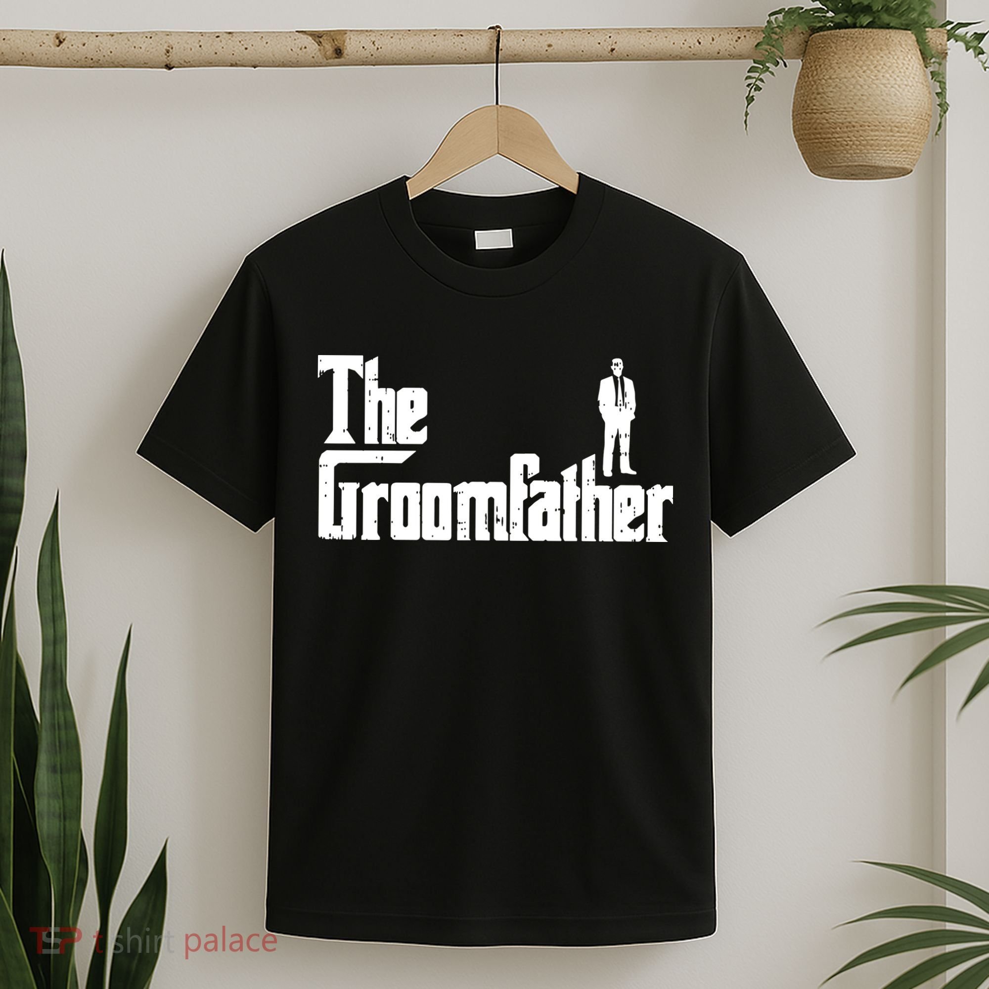Mens Groom Father Funny Wedding Party Dinner Gift T-Shirt