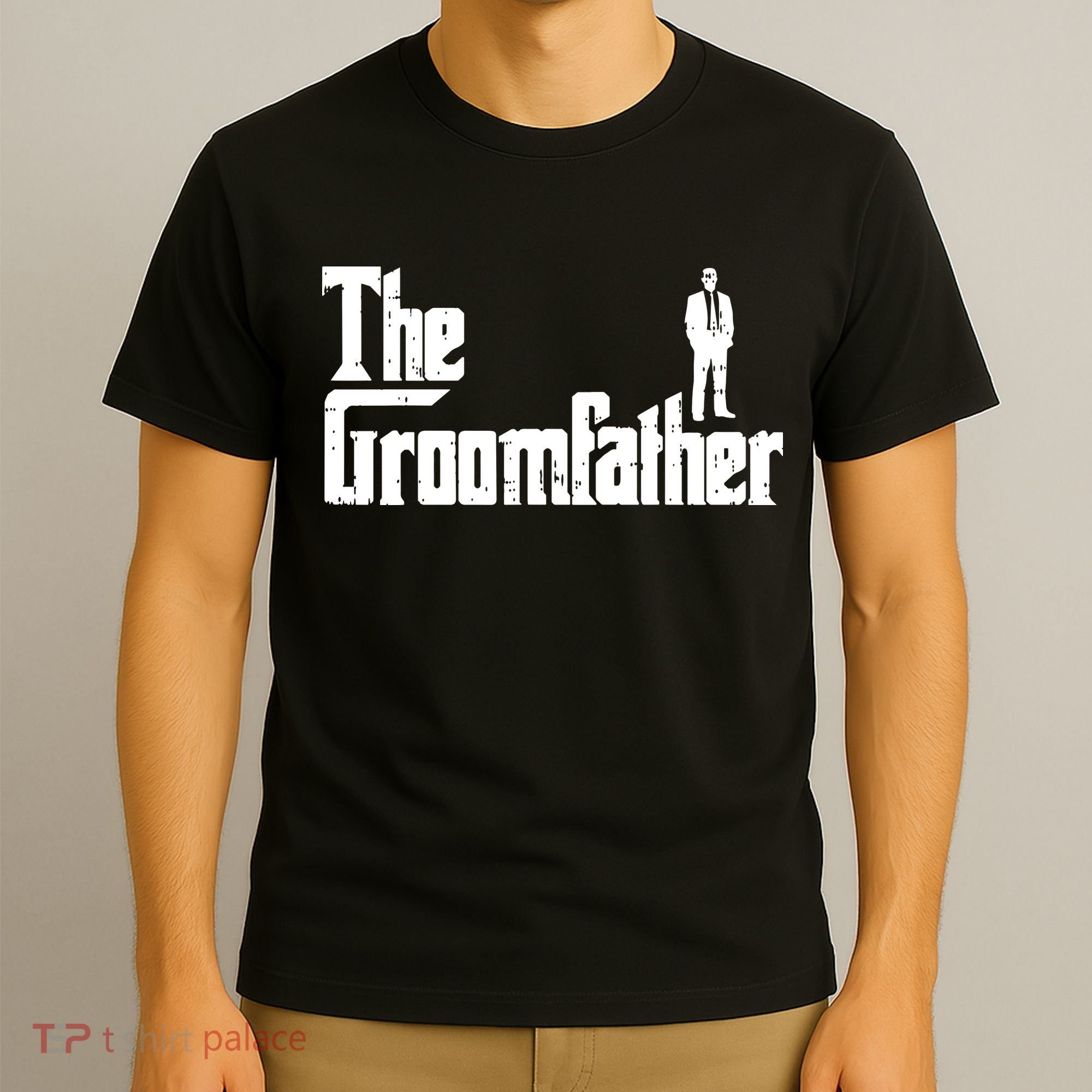 Mens Groom Father Funny Wedding Party Dinner Gift T-Shirt