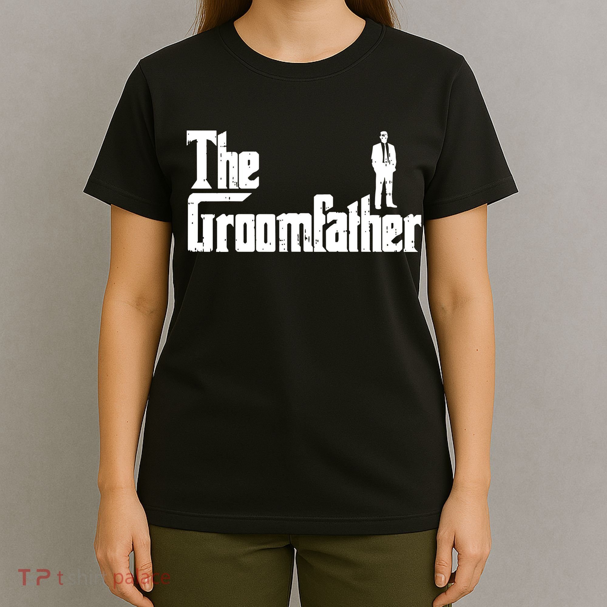 Mens Groom Father Funny Wedding Party Dinner Gift T-Shirt