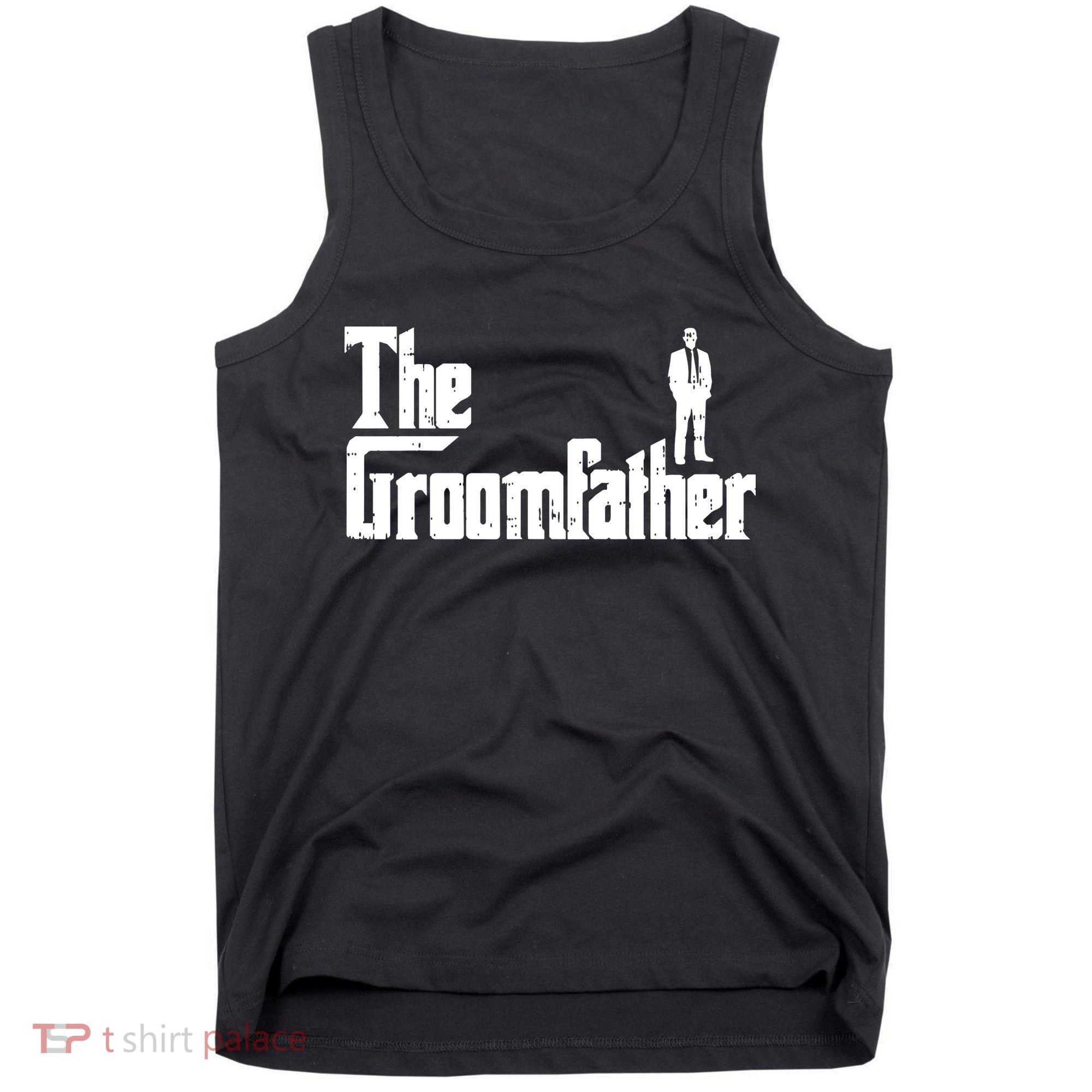 Mens Groom Father Funny Wedding Party Dinner Gift Tank Top