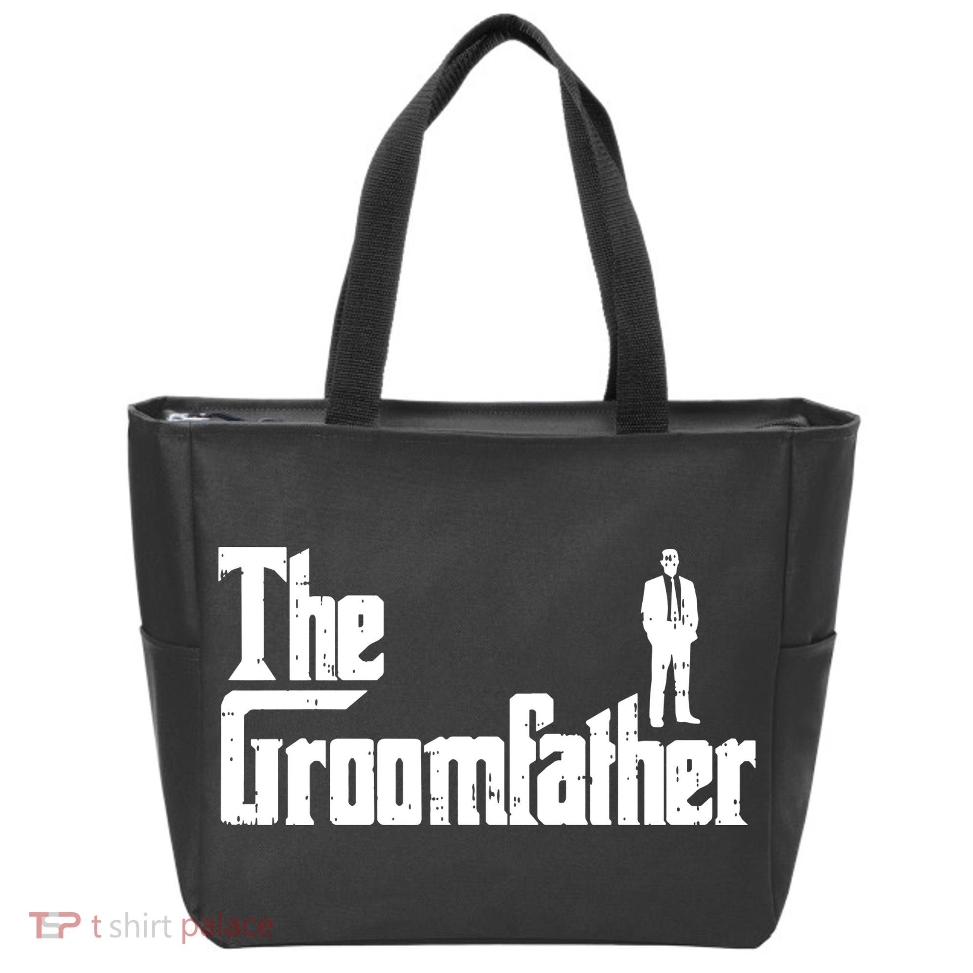 Mens Groom Father Funny Wedding Party Dinner Gift Tote Bag