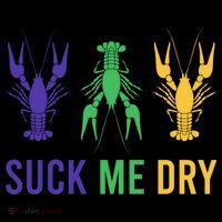 Mardi Gras Funny Suck Me Dry Crawfish Carnival Party Coffee Mug thumb 5