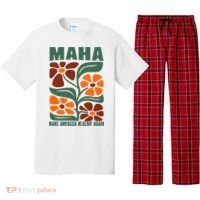 Maha Groovy Floral Make America Healthy Again Maga Rfk Jr Pajama Set thumb 0