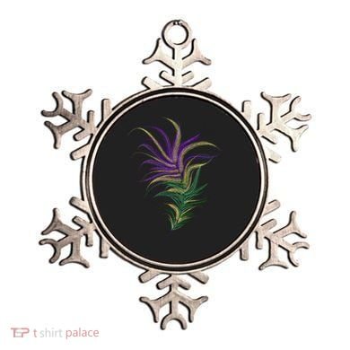 Mardi Gras Festive Feather Ornament