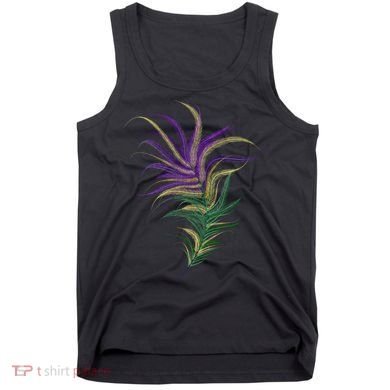 Mardi Gras Festive Feather Tank Top