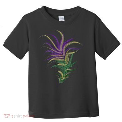 Mardi Gras Festive Feather Toddler T-Shirt