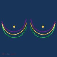 Mardi Gras Funny Beads Boobs Bucket Hat thumb 4