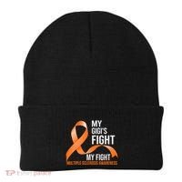 My Gigi's Fight My Fight Multiple Sclerosis Ms Warrior Gift Beanie thumb 0