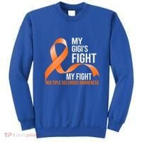 My Gigi's Fight My Fight Multiple Sclerosis Ms Warrior Gift Sweatshirt thumb 0