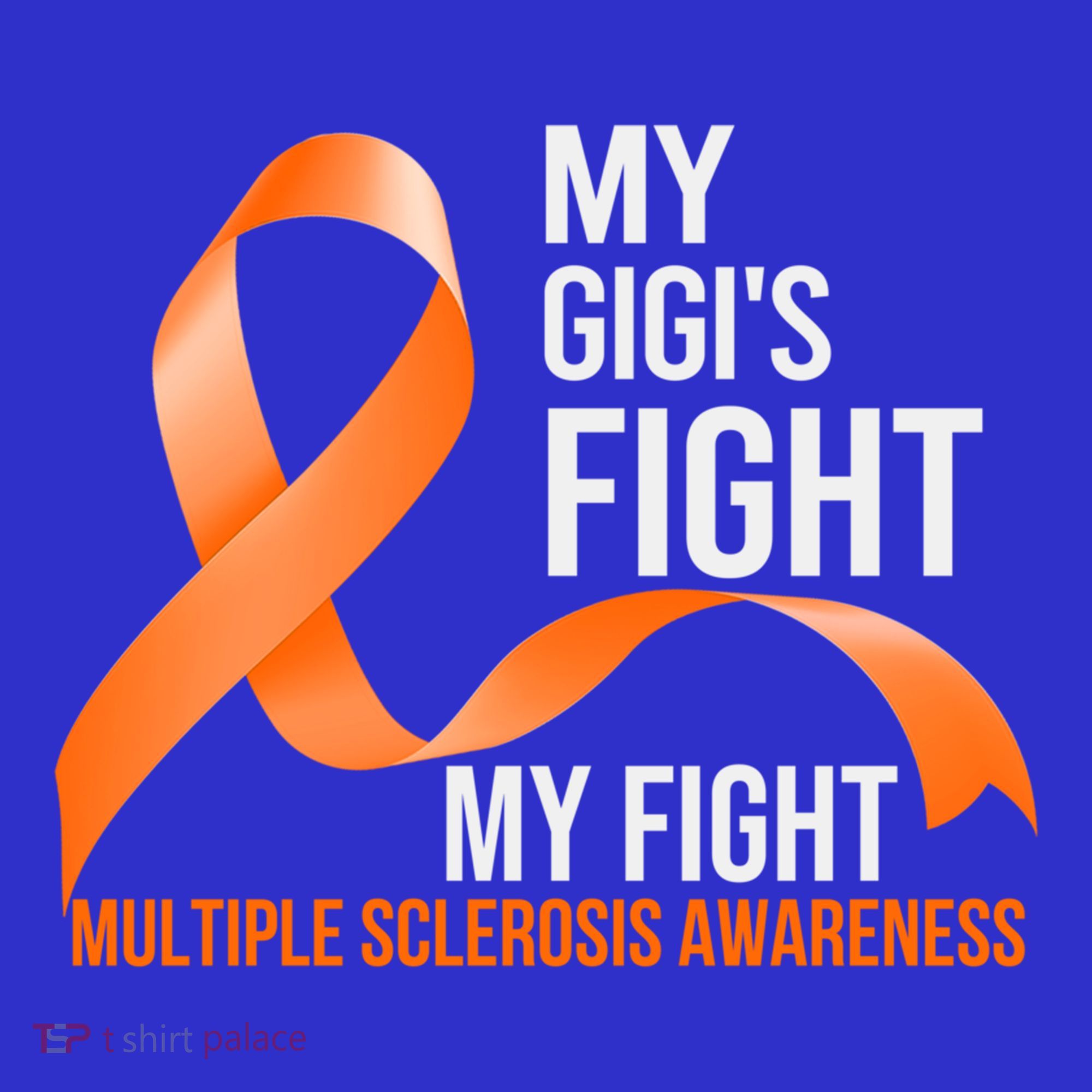 My Gigi's Fight My Fight Multiple Sclerosis Ms Warrior Gift Sweatshirt