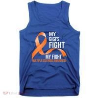 My Gigi's Fight My Fight Multiple Sclerosis Ms Warrior Gift Tank Top thumb 0