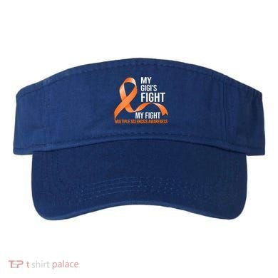 My Gigi's Fight My Fight Multiple Sclerosis Ms Warrior Gift Visor