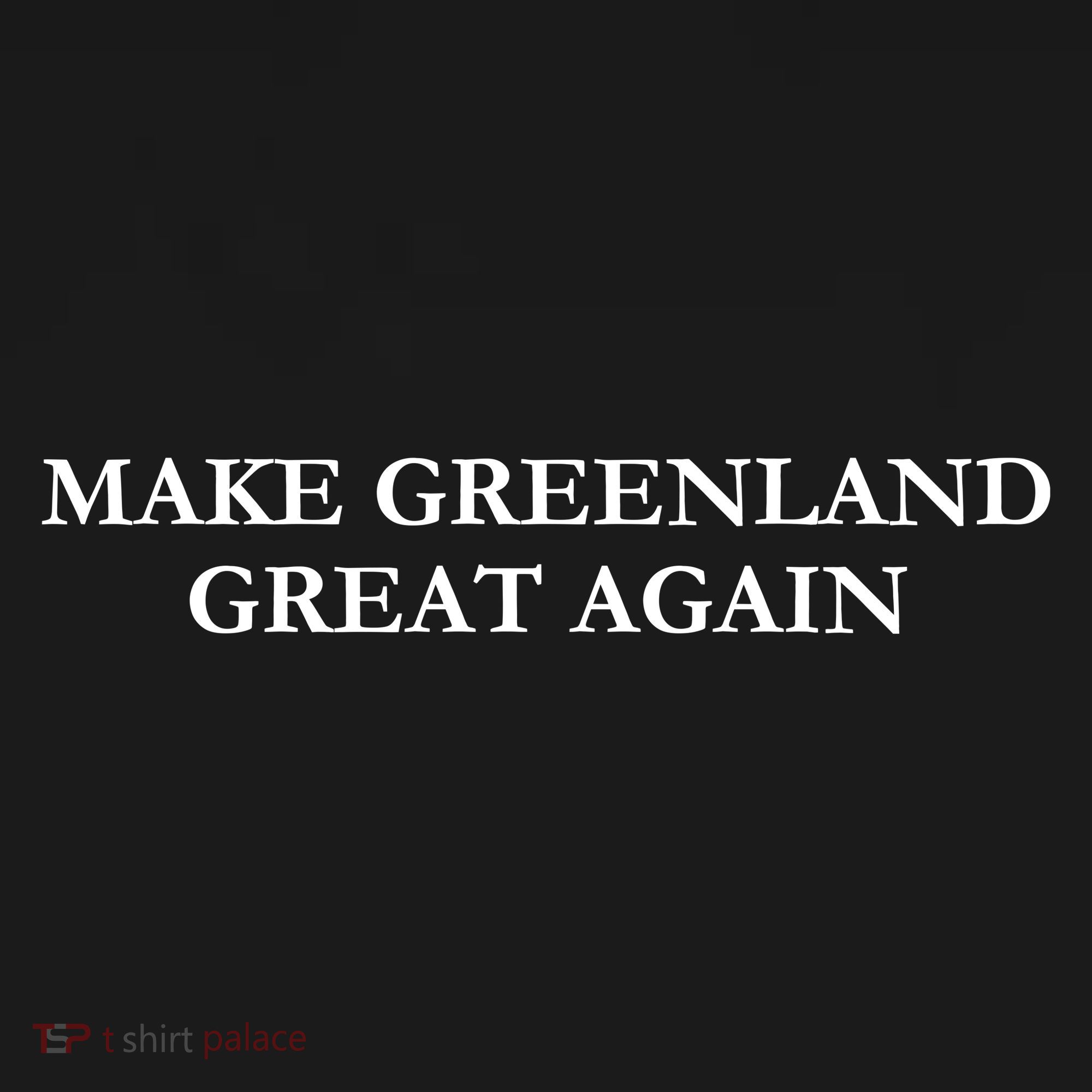 Make Greenland Great Again Green Backpack