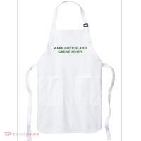 Make Greenland Great Again Green Apron thumb 0