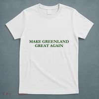 Make Greenland Great Again Green T-Shirt thumb 5