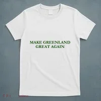 Make Greenland Great Again Green T-Shirt thumb 5
