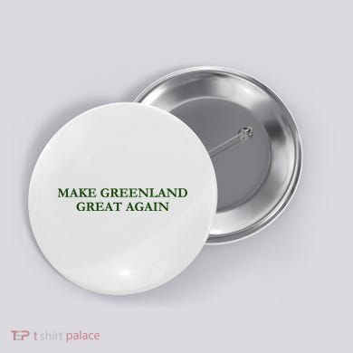 Make Greenland Great Again Green Button
