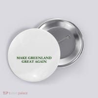 Make Greenland Great Again Green Button thumb 0