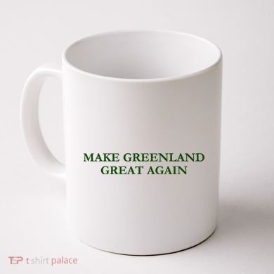 Make Greenland Great Again Green Coffee Mug