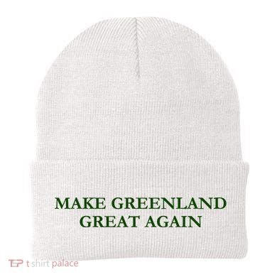 Make Greenland Great Again Green Beanie