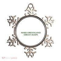 Make Greenland Great Again Green Ornament thumb 0