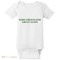 Make Greenland Great Again Green Baby Bodysuit thumb 0