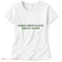 Make Greenland Great Again Green Women's T-Shirt thumb 0