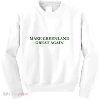 Make Greenland Great Again Green Kids Sweatshirt thumb 0