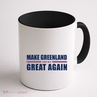 Make Greenland Great Again Funny Trump Coffee Mug thumb 1