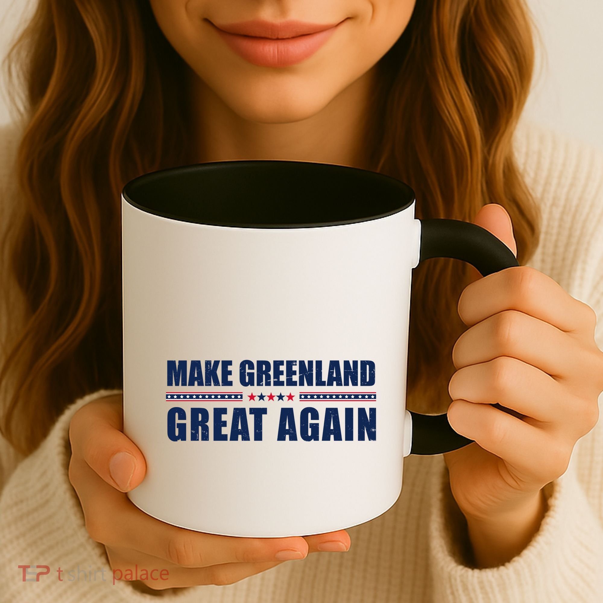 Make Greenland Great Again Funny Trump Coffee Mug