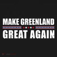 Make Greenland Great Again Funny Trump Ornament thumb 1