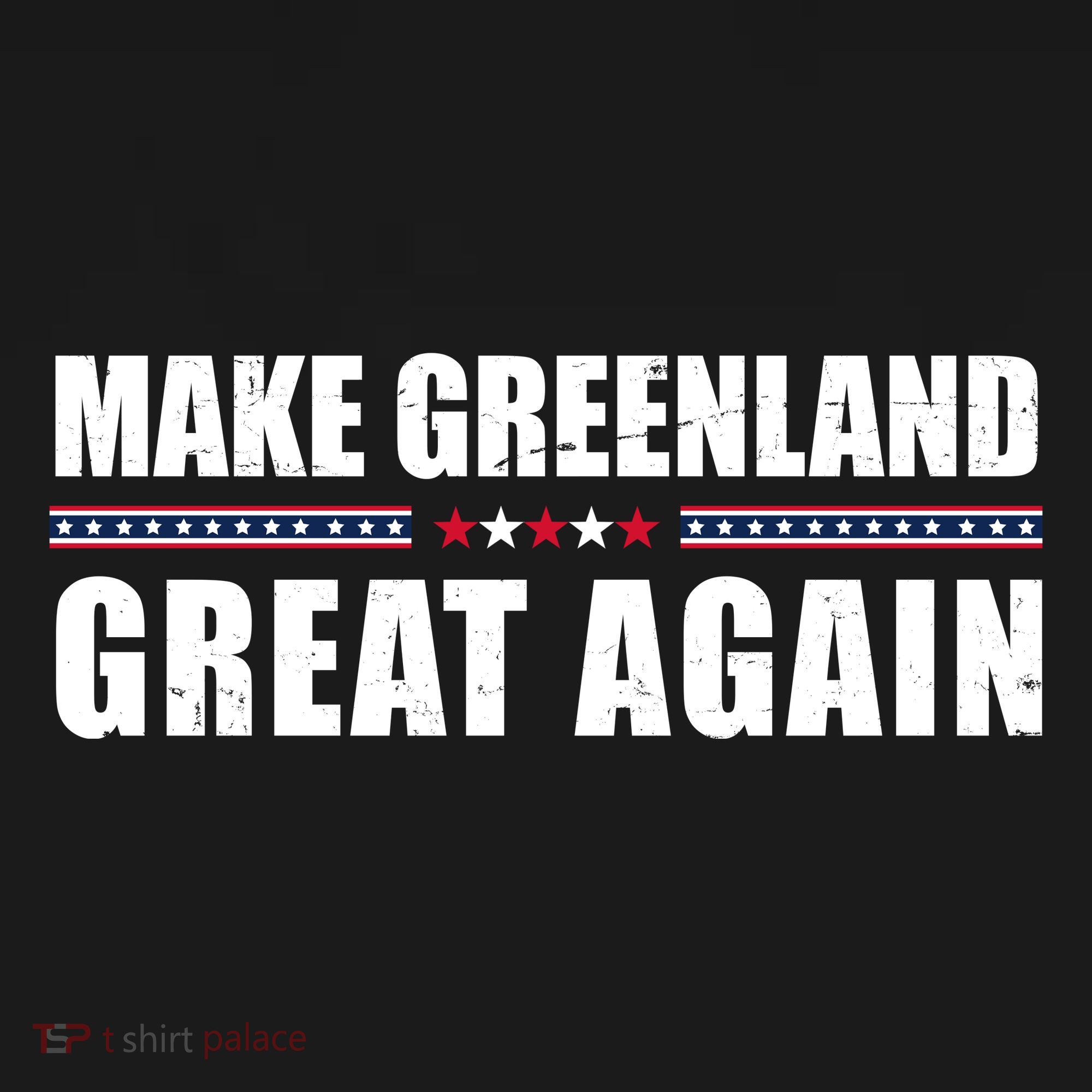 Make Greenland Great Again Funny Trump Ornament