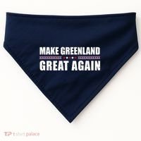 Make Greenland Great Again Funny Trump USA-Made Doggie Bandana thumb 0