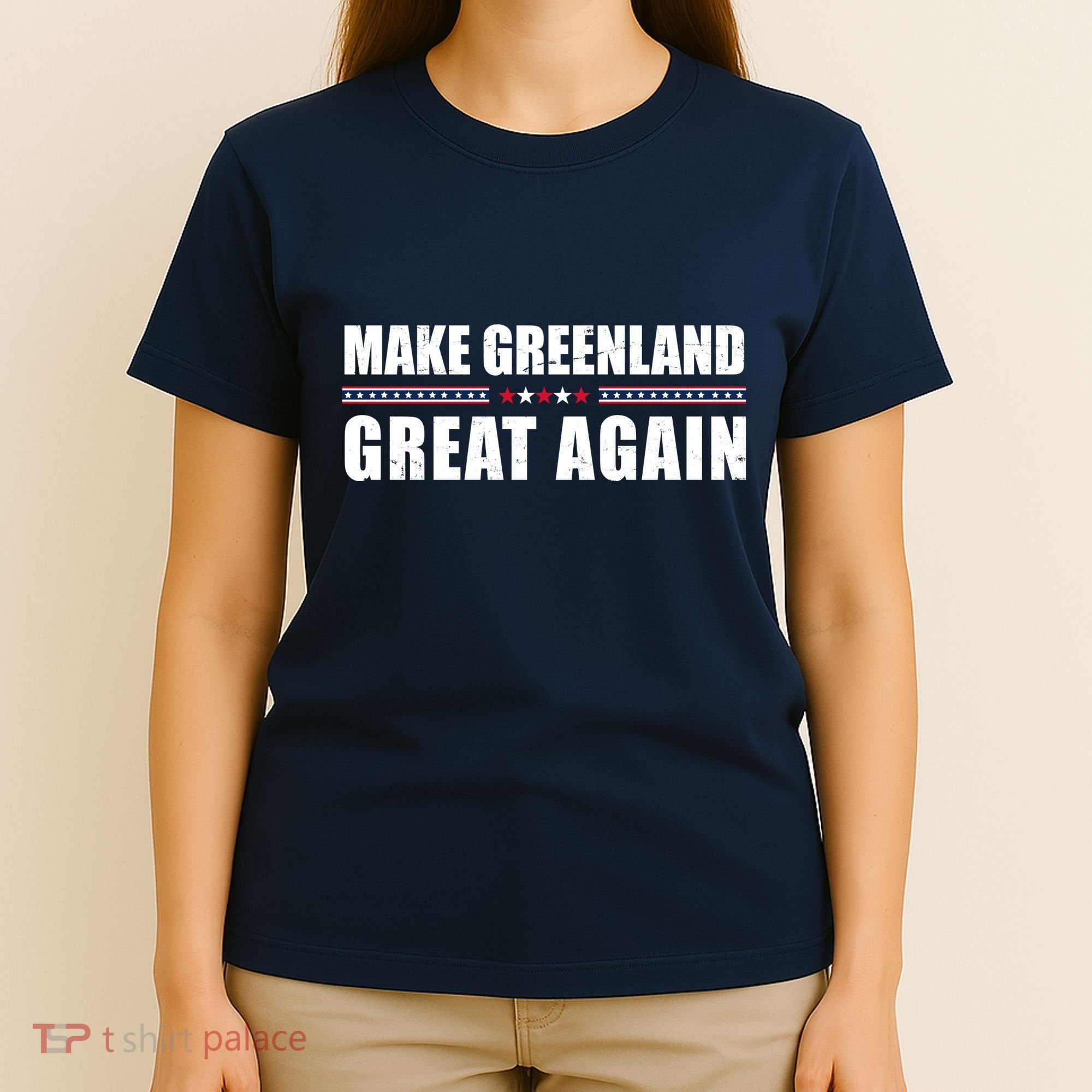 Make Greenland Great Again Funny Trump T-Shirt