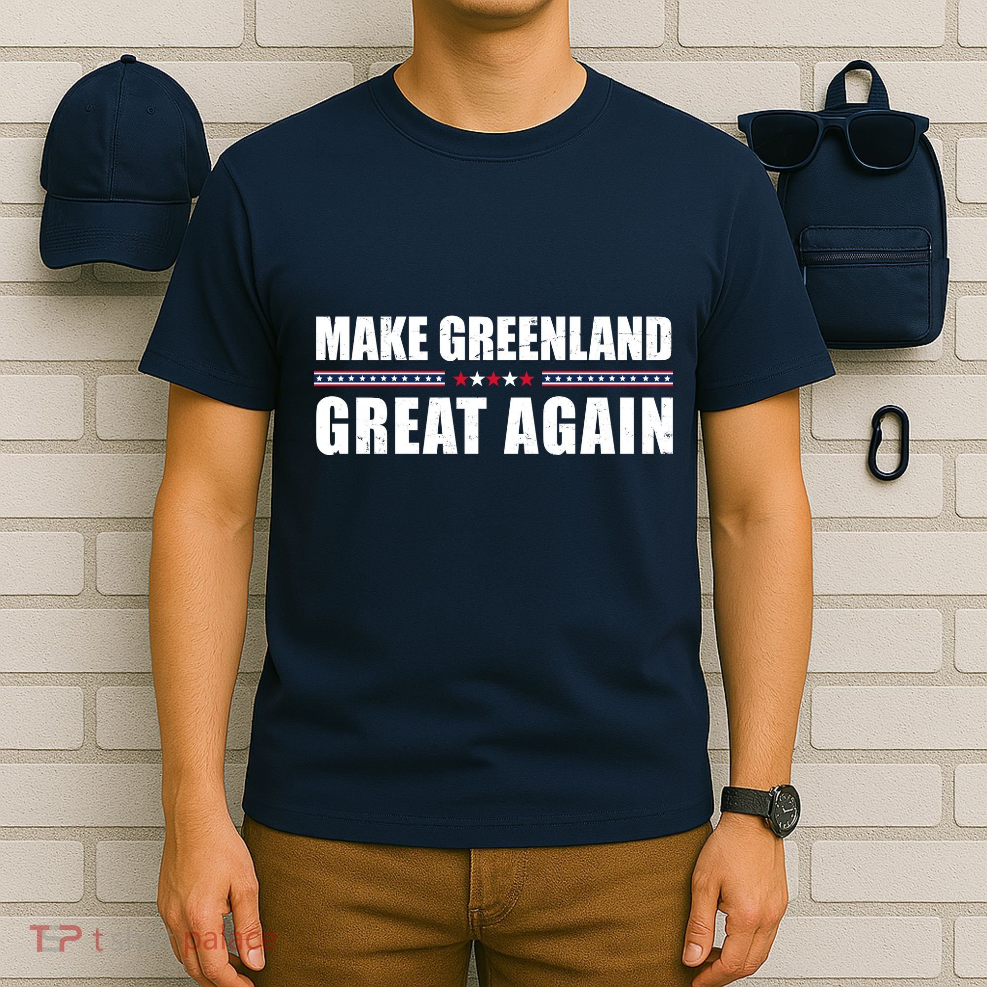 Make Greenland Great Again Funny Trump T-Shirt