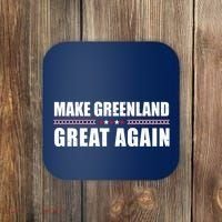 Make Greenland Great Again Funny Trump Coaster thumb 0