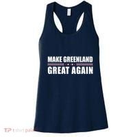 Make Greenland Great Again Funny Trump Women's Tank Top thumb 0