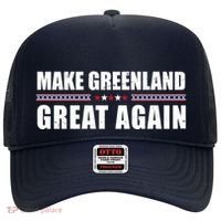 Make Greenland Great Again Funny Trump Hat thumb 0