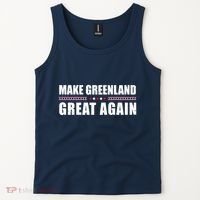 Make Greenland Great Again Funny Trump Tank Top thumb 2
