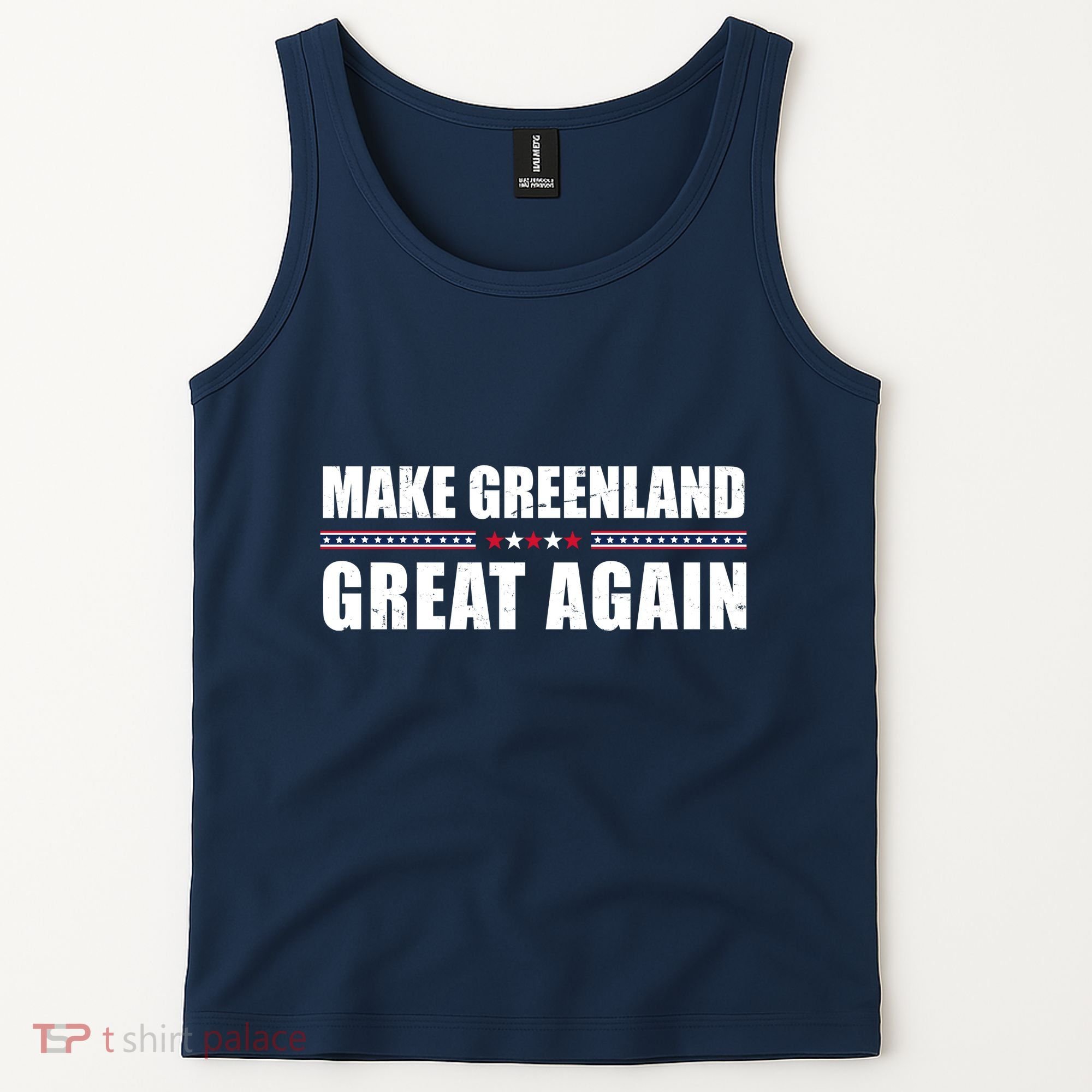 Make Greenland Great Again Funny Trump Tank Top